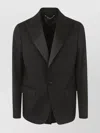 Golden Goose Men's Tuxedo Jacket Flap Pockets In Black