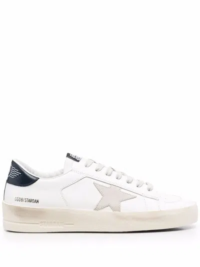Golden Goose Men's White Leather Sneakers For Fw23