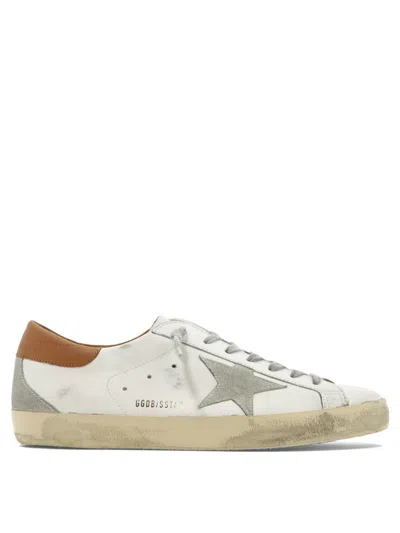 Golden Goose Men's White Leather Sneakers For Ss24
