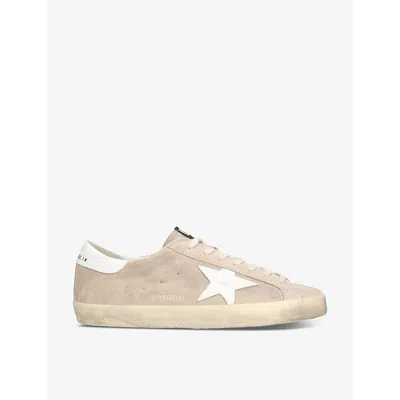 Golden Goose Men's White/oth Men's Super-star Leather Low-top Trainers