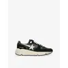 Golden Goose Running Sole Leather Sneakers