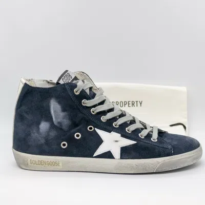 Pre-owned Golden Goose Mens Francy Classic Shoes - [gmf00113.f000322.50517] - Night Blue