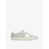 Golden Goose Mens Grey Superstar 60727 Suede Trainers Eur 42 / 8 Uk In Gray