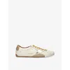 Golden Goose Mens  True Star Low-top Leather Trainers In White/comb