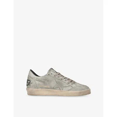 Golden Goose Suede Ball Star Sneakers In Multi