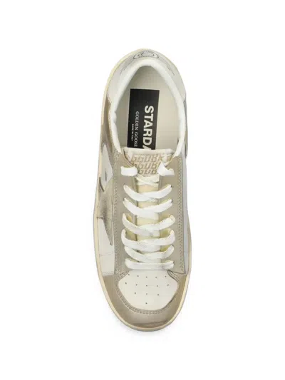 Golden Goose Metallic-effect Star-patch Sneakers In Multi