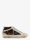 Golden Goose Deluxe Brand Women Mid Star Classic High-top Ponyskin Sneakers In Multi
