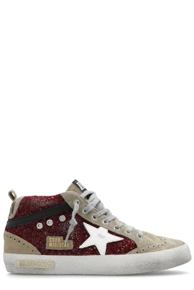 GOLDEN GOOSE MID STAR CLASSIC HIGH-TOP SNEAKERS