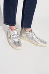 Golden Goose ‘mid Star Classic' High-top Sneakers In Silver