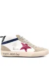 Golden Goose Mid Star "glitter Star" Sneakers