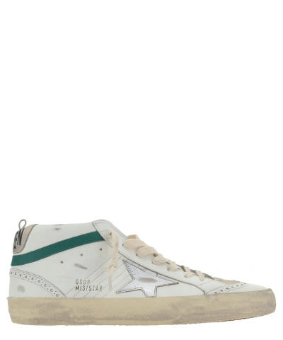 Golden Goose Mid Star High-top Trainers In White