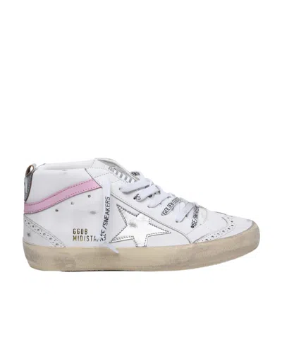 GOLDEN GOOSE GOLDEN GOOSE DELUXE BRAND MID-STAR LACE-UP SNEAKERS