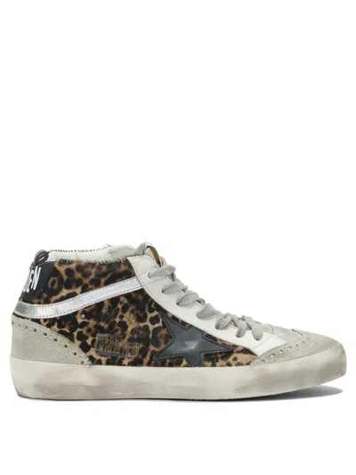 GOLDEN GOOSE GOLDEN GOOSE "MID STAR HORSY" SNEAKERS