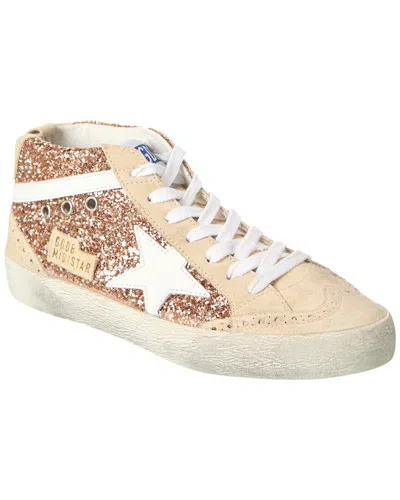 Golden Goose Mid Star Leather & Suede Sneaker In Multi