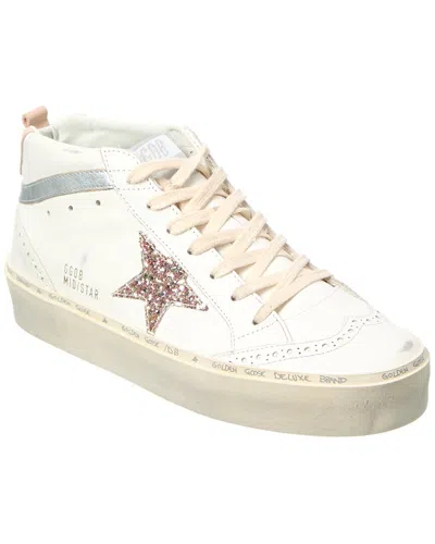 GOLDEN GOOSE GOLDEN GOOSE MID STAR LEATHER SNEAKER