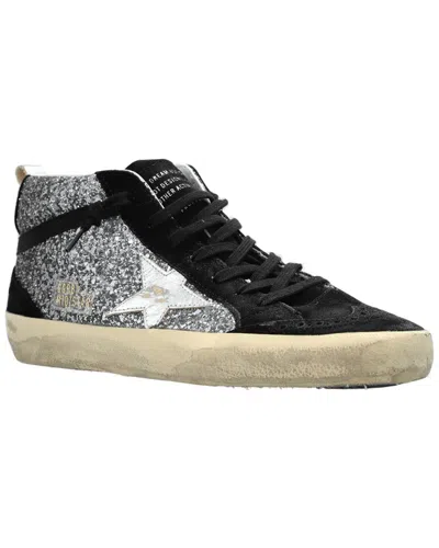 GOLDEN GOOSE MID STAR LEATHER SNEAKER