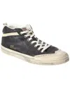 Golden Goose Mid Star Sneakers In Black