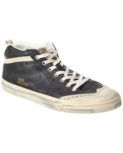 Golden Goose Mid Star Sneakers In Black