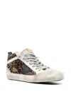 Golden Goose Mid Star Leather Sneakers