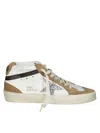 GOLDEN GOOSE GOLDEN GOOSE MID STAR NAPPA STELLA GLITTER INSERTI SUEDE