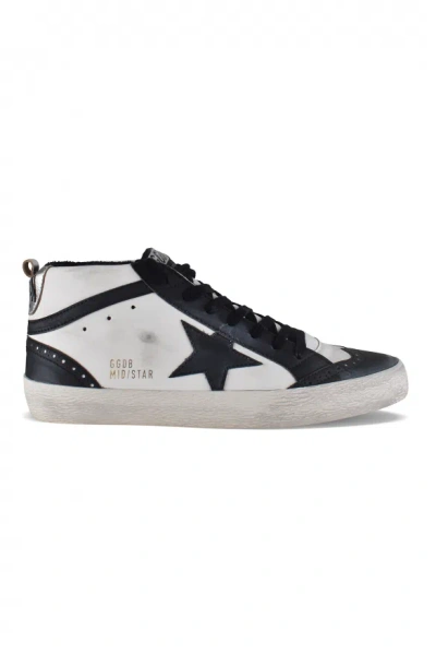 Golden Goose Mid Star Sneakers In White