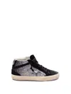 Golden Goose `mid Star` Sneakers In Black  