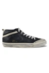 Golden Goose Mid Star Sneakers In Black