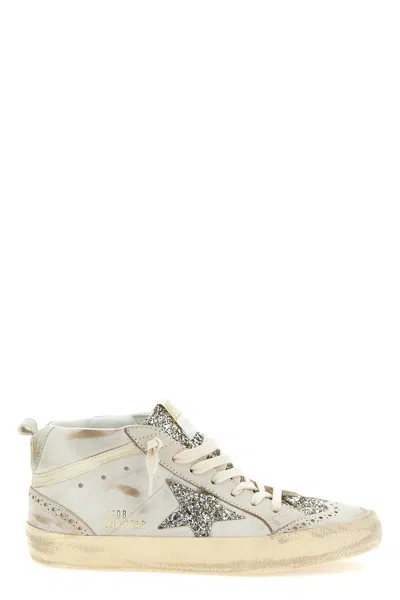 Golden Goose 'mid Star' Sneakers In Neutral