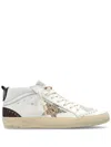 Golden Goose Mid Star Sneakers In White