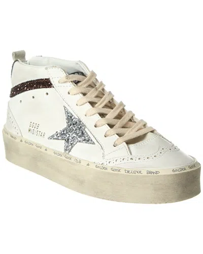 GOLDEN GOOSE GOLDEN GOOSE MIDSTAR LEATHER SNEAKER