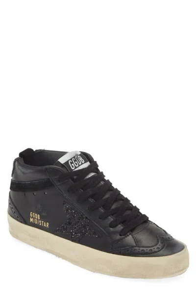 Golden Goose Midstar Sneaker In Black