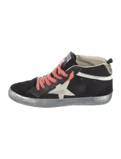 Pre-owned Golden Goose Midstar Sneakers In Black