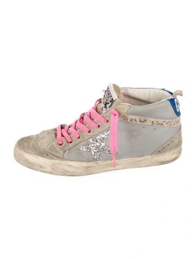 Pre-owned Golden Goose Midstar Sneakers In Gray