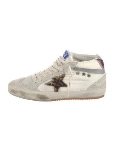 Pre-owned Golden Goose Midstar Sneakers In White