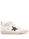 Golden Goose Women's Midstar Leather Upper And Tongue G Sneaker In White