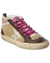 Golden Goose Mid Star In Brown