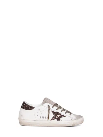 Golden Goose Deluxe Brand Women Super Star Leather Sneakers In Neutral