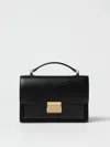 Golden Goose Venezia Bag Palmellato Leather Body Gold Metal Details Bags In Black