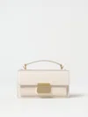 Golden Goose Venezia Small Flap Leather Crossbody Bag In Butter