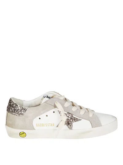 Golden Goose Mini Glitter Star Sneakers In Multi