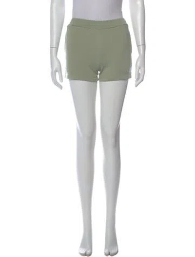 Pre-owned Golden Goose Mini Shorts In Green
