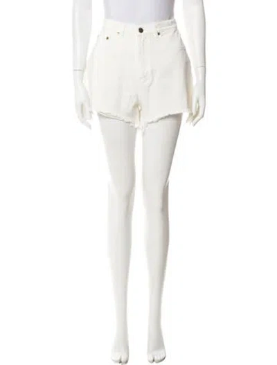 Pre-owned Golden Goose Mini Shorts In Neutral