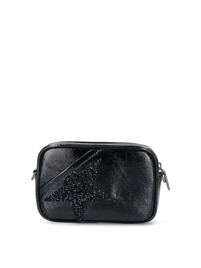 Golden Goose Deluxe Brand Mini Star Embellished Shoulder Bag In Black
