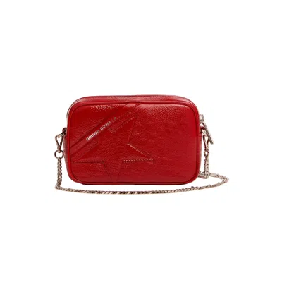 Golden Goose Mini Star Bag In Red