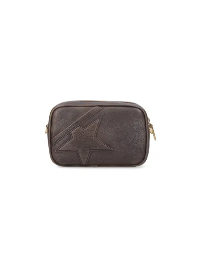 Golden Goose Mini Star Crossbody Bag In Brown