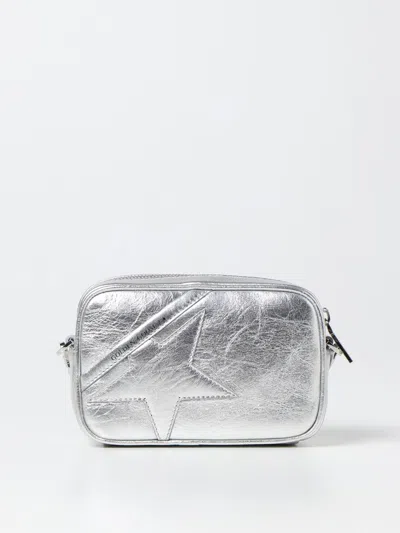 Golden Goose Mini Star Handbag 10 X 16 X 6 Cm In Silver