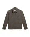 Golden Goose Mens Wool Blend Coach Jacket In Black