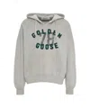 Golden Goose Vintage-inspired Unisex Hoodie With Ribbed Sides