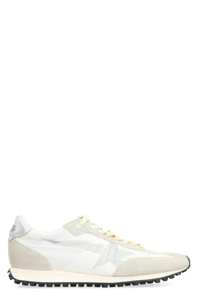 Golden Goose Multicolor Fabric And Suede Running Marathon Sneakers In White