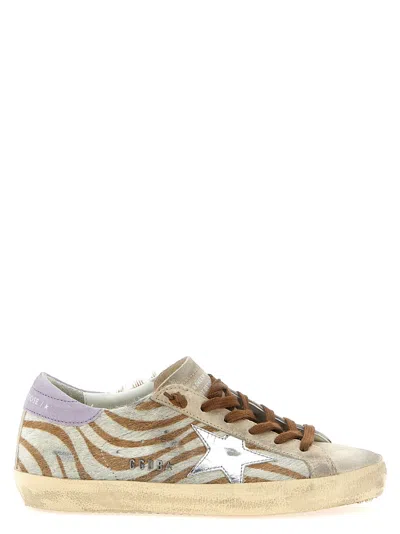 GOLDEN GOOSE MULTICOLOR LACE UP SNEAKERS